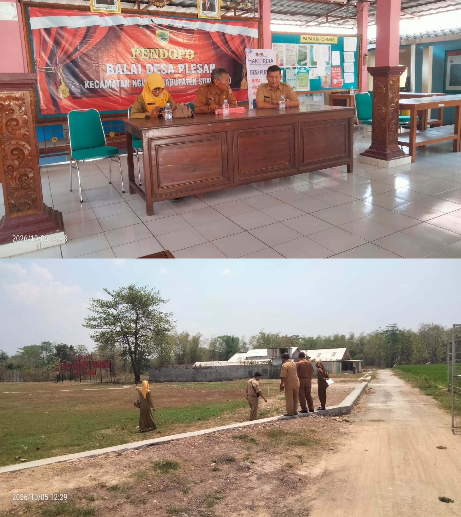 MONEV BANTUAN BHBK FISIK DESA PLESAN