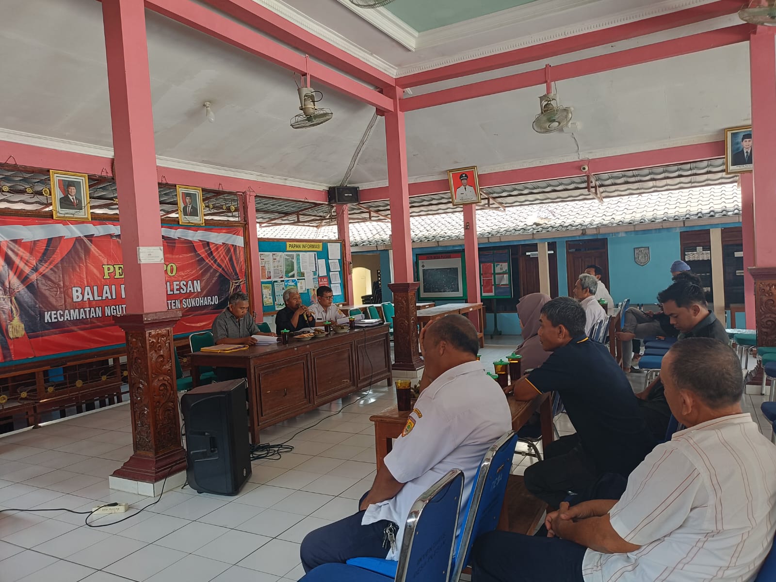 RAPAT KOORDINASI PANITIA PILKADES PLESAN