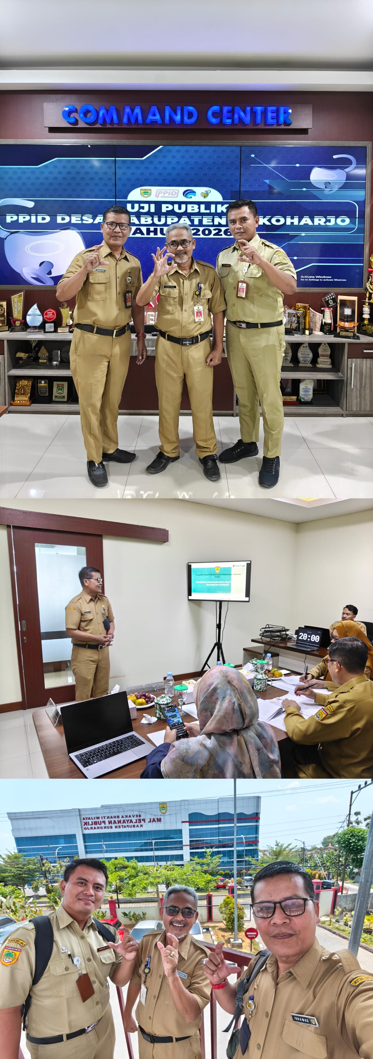 PRESENTASI MONEV PPID DESA PLESAN TAHUN 2026